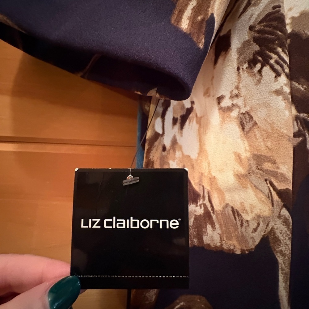 Liz Claiborne Floral Dress - NWT - Picture 9 of 11